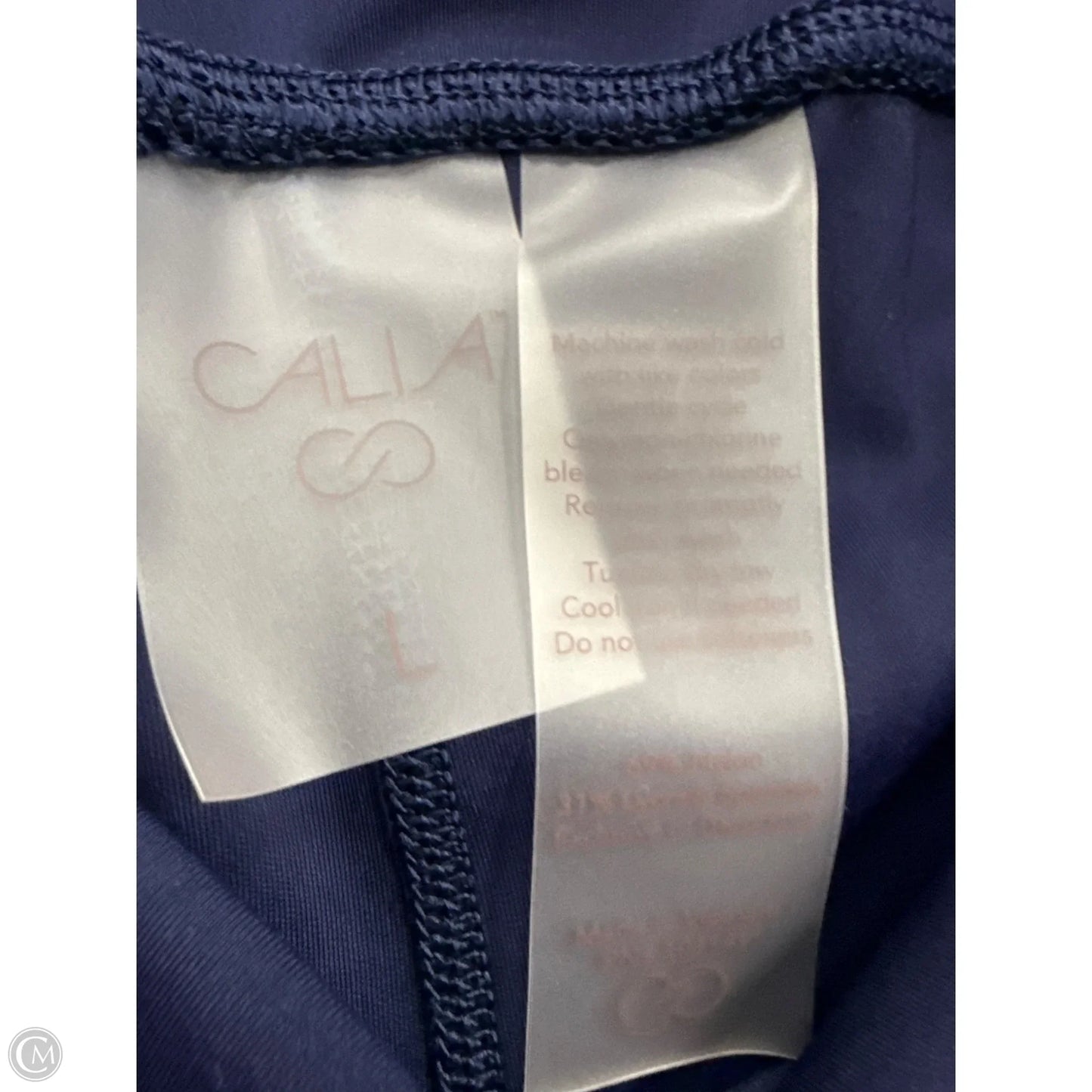 Athletic Leggings By Calia In Blue, Size: L