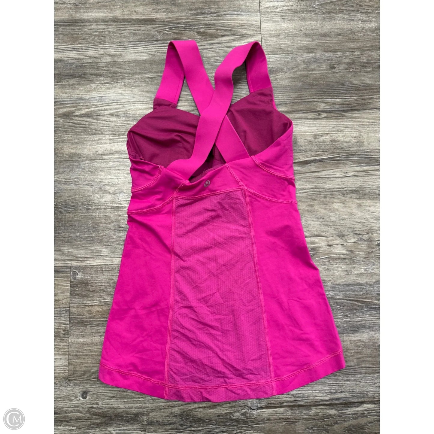 Athletic Tank Top By Lululemon In Pink, Size: Xs