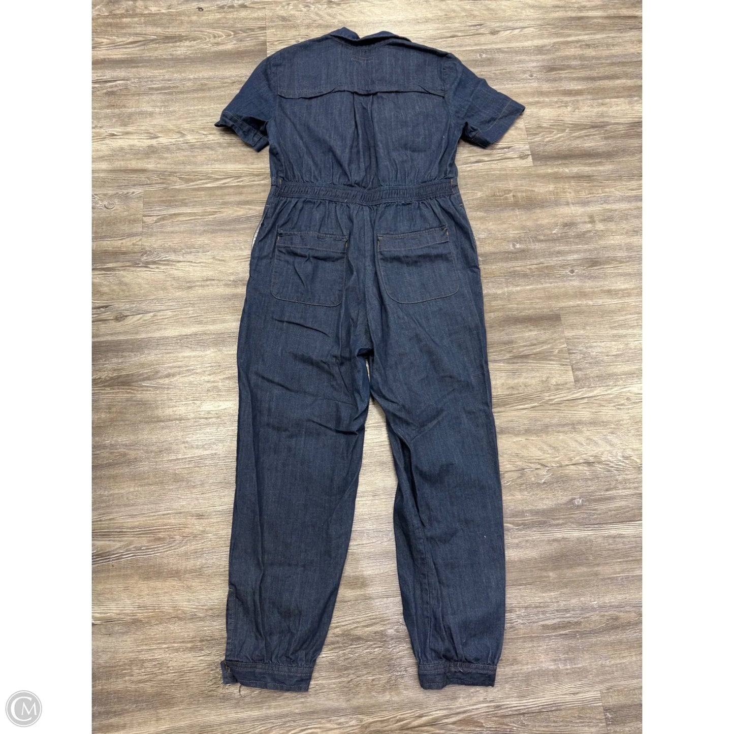Jumpsuit By Banana Republic In Blue Denim, Size: M