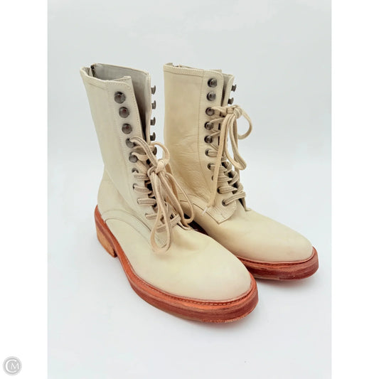 Boots Combat By Free People In White, Size: 9.5
