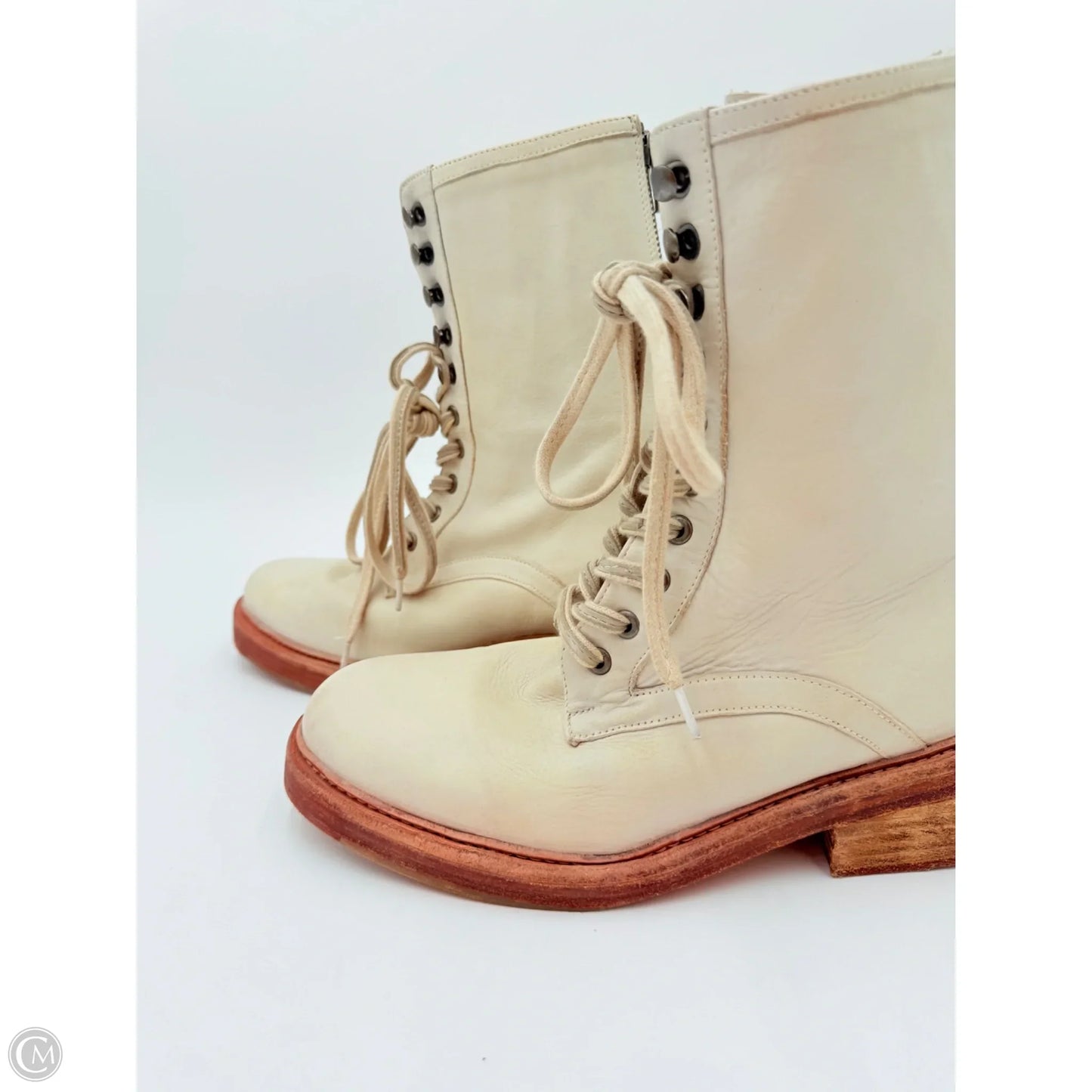 Boots Combat By Free People In White, Size: 9.5