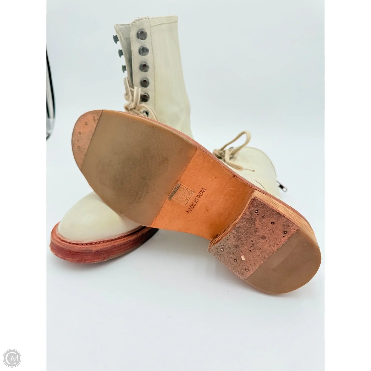 Boots Combat By Free People In White, Size: 9.5