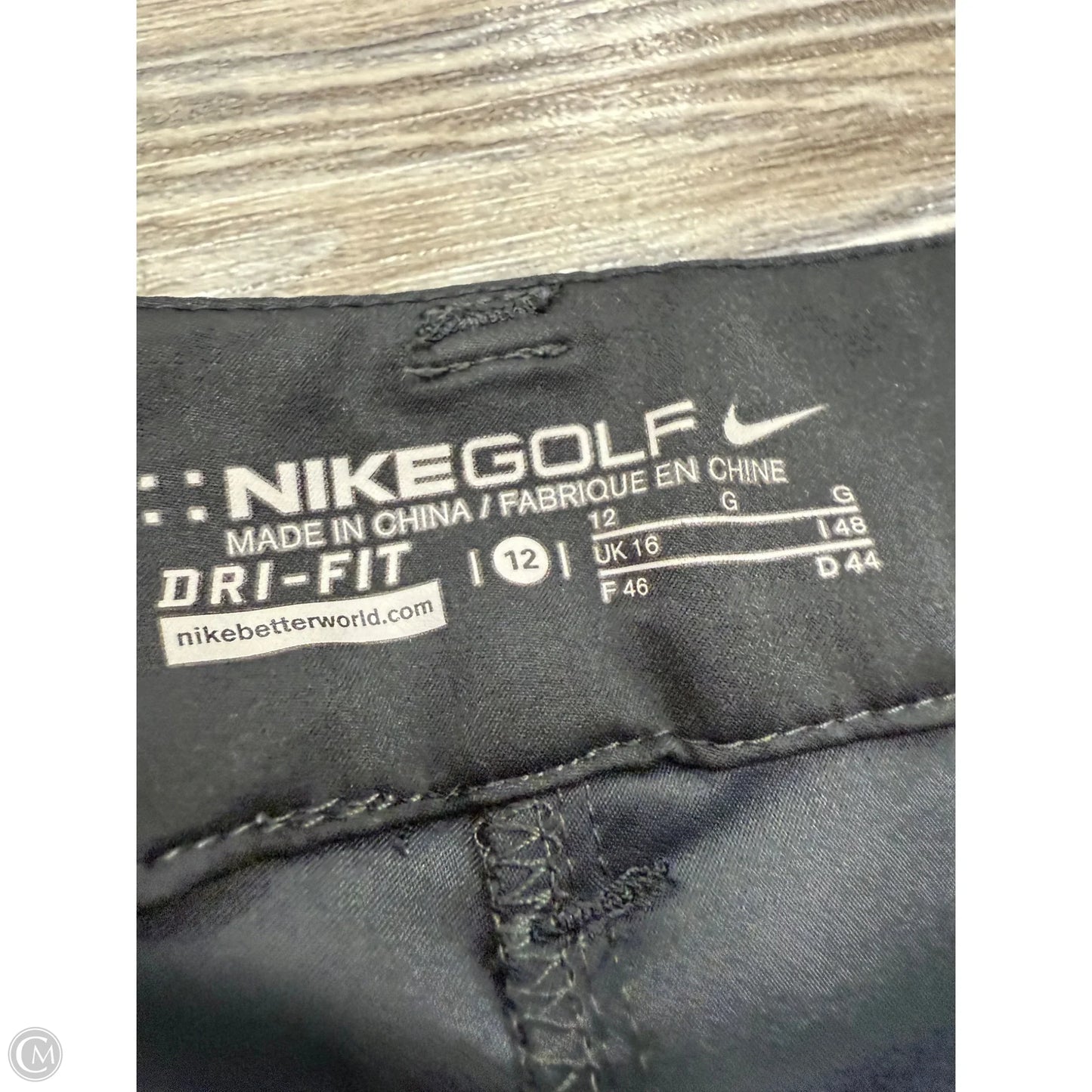 Athletic Shorts By Nike Apparel In Black, Size: 12