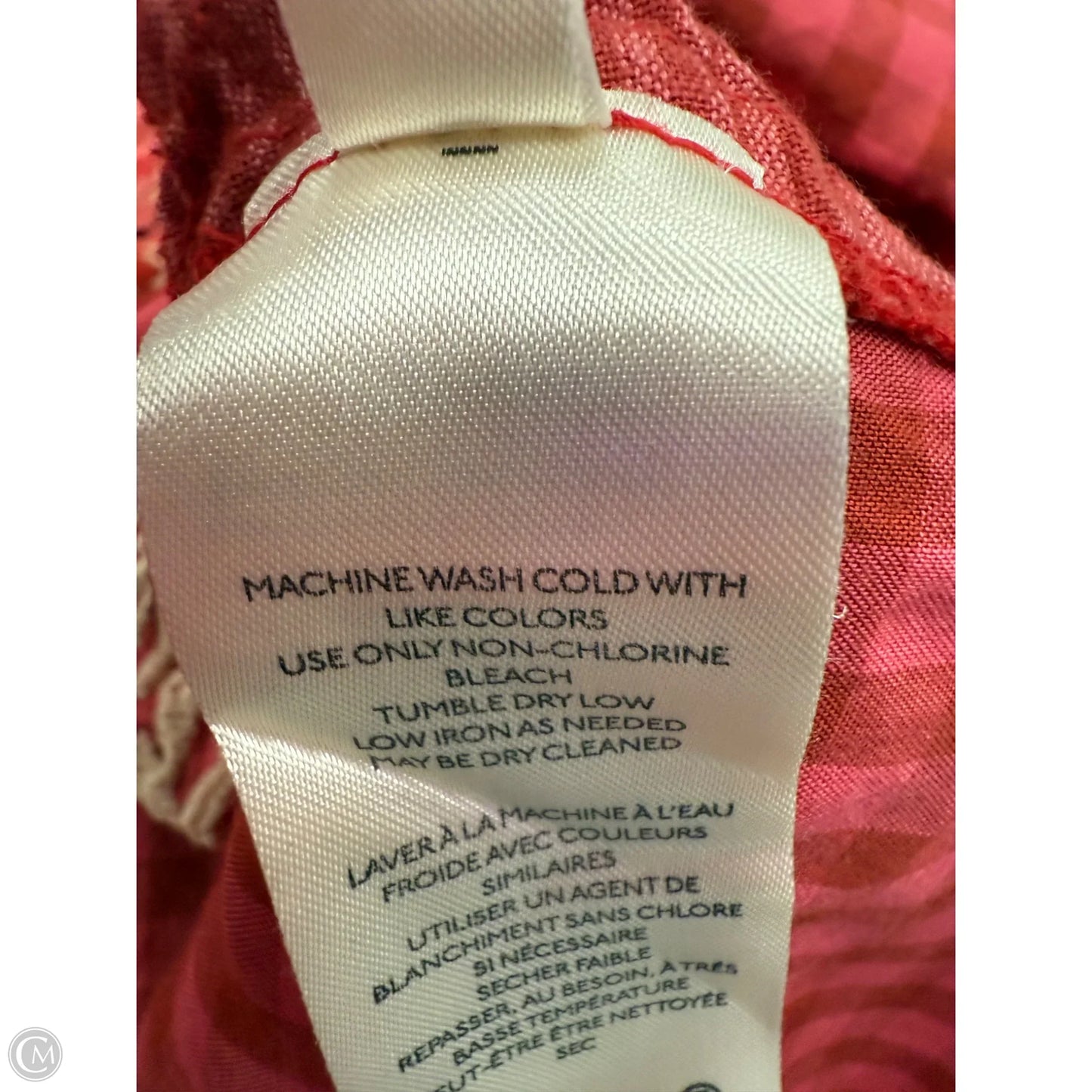 Top Short Sleeve By We The Free In Red, Size: M