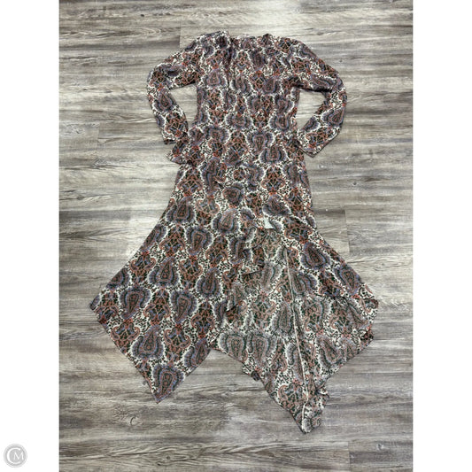 Dress Casual Midi By Veronica Beard In Grey, Size: 8