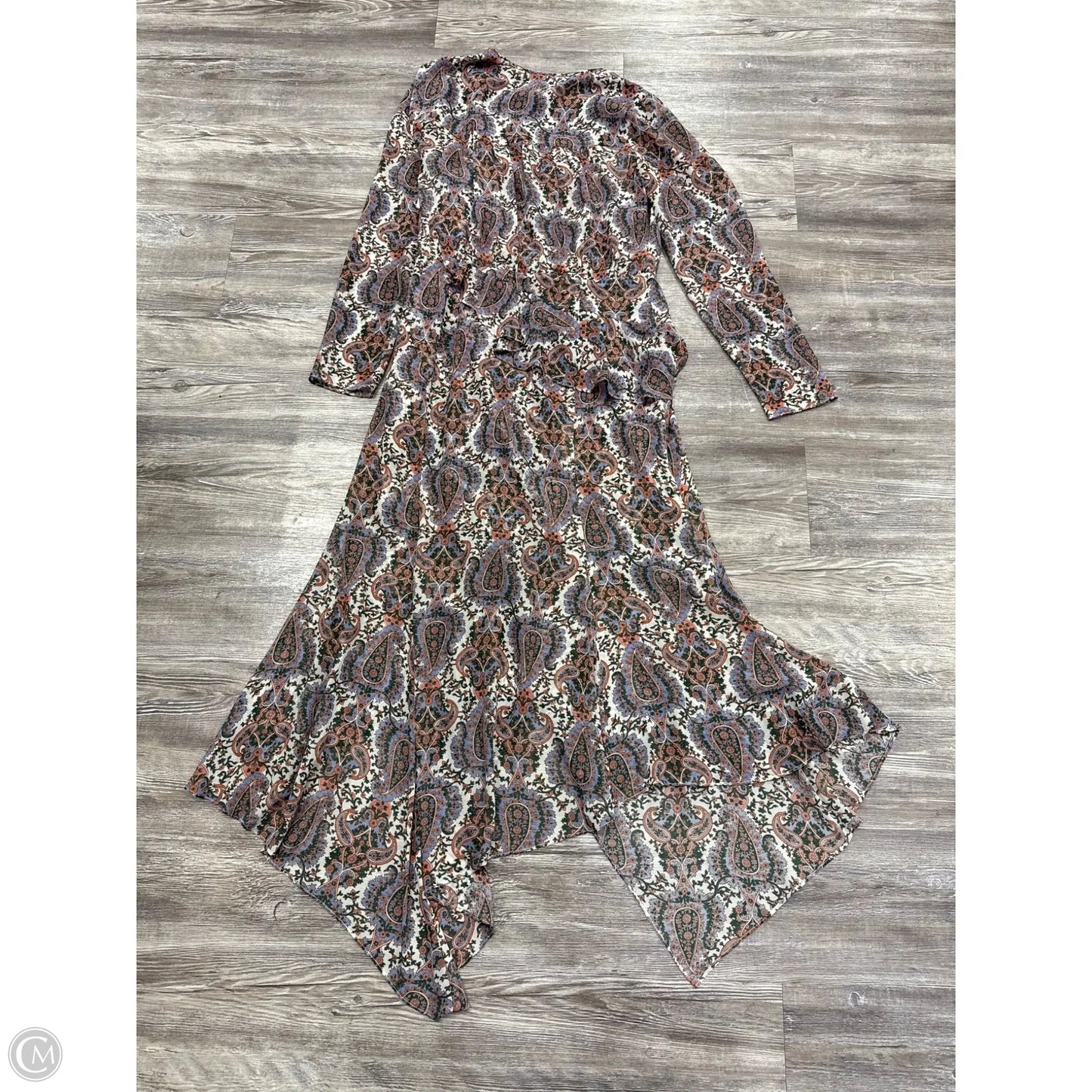 Dress Casual Midi By Veronica Beard In Grey, Size: 8