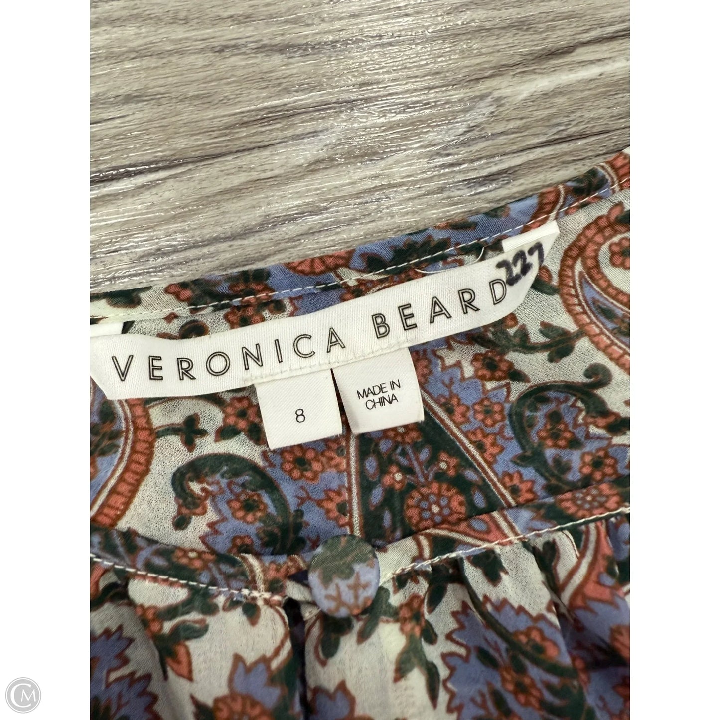 Dress Casual Midi By Veronica Beard In Grey, Size: 8