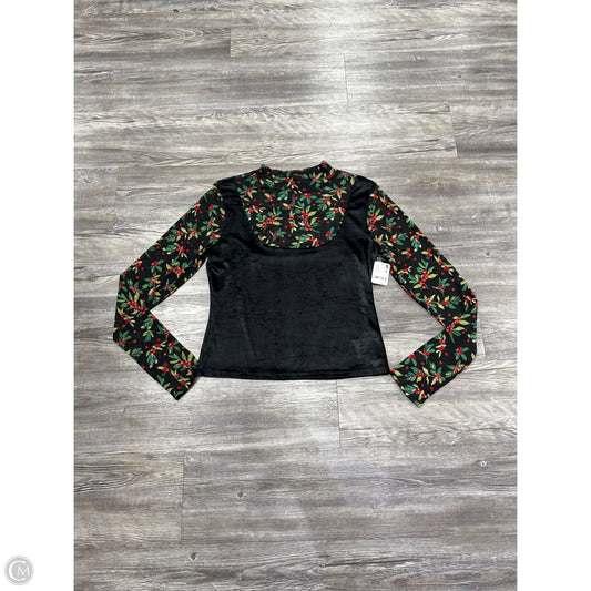 Top Long Sleeve By Free People In Black, Size: L