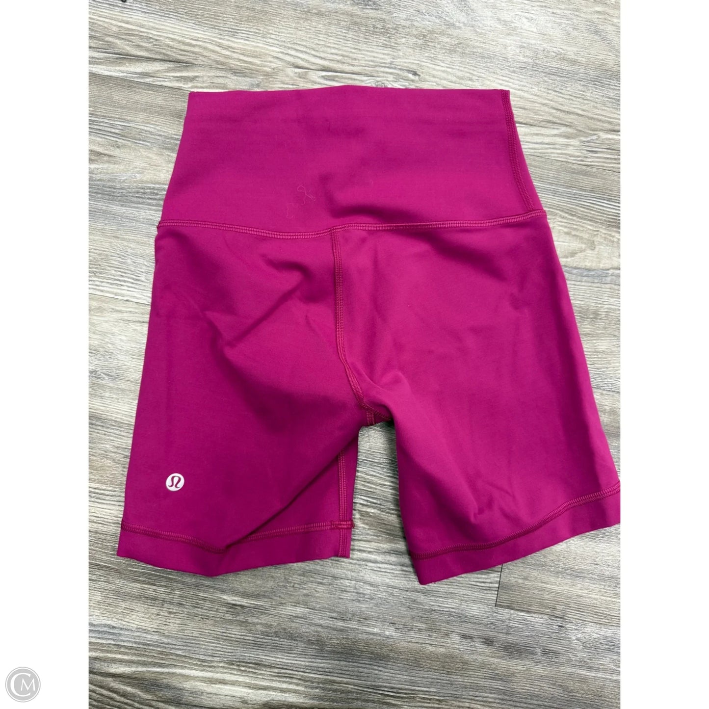 Athletic Shorts By Lululemon In Pink, Size: 4