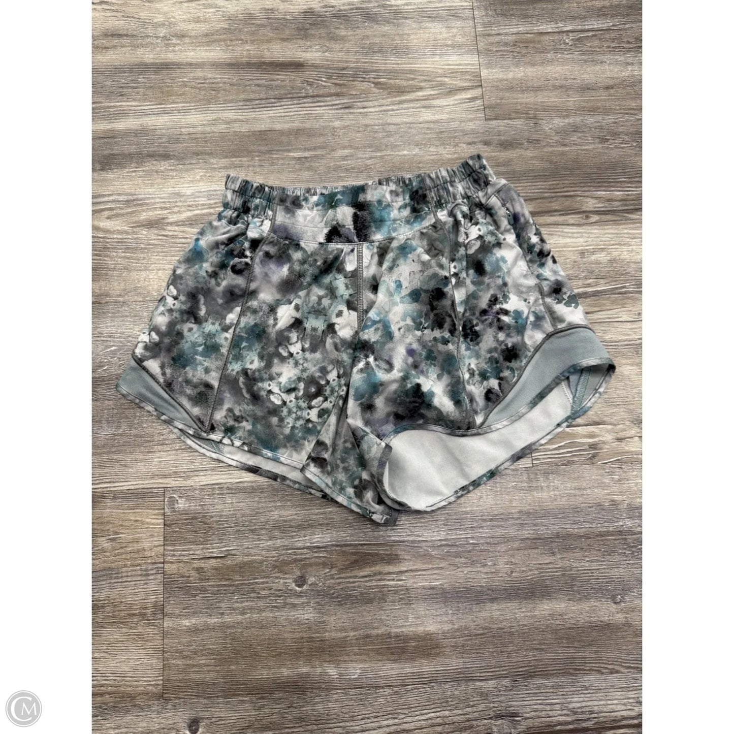 Athletic Shorts By Lululemon In Blue, Size: 4