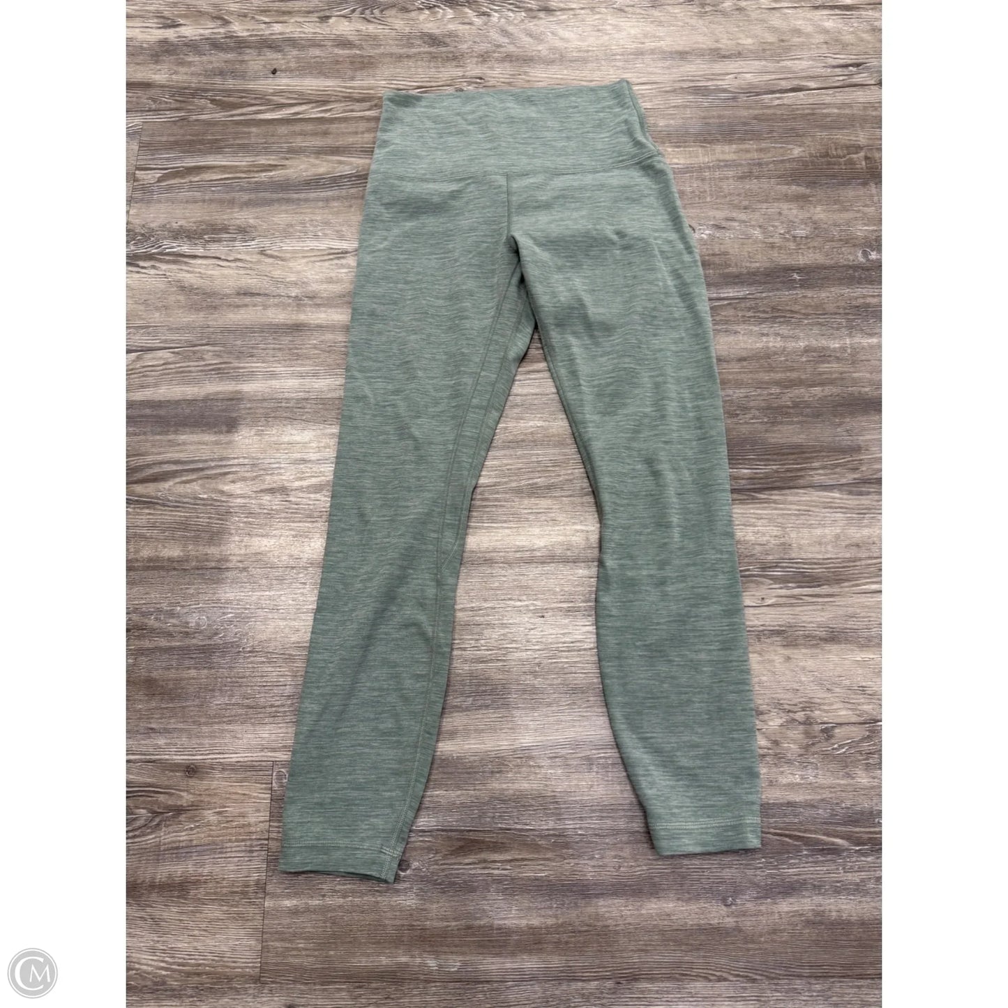 Athletic Leggings By Lululemon In Green, Size: 6