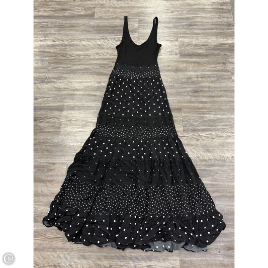 Dress Casual Maxi By Anthropologie In Black, Size: 0