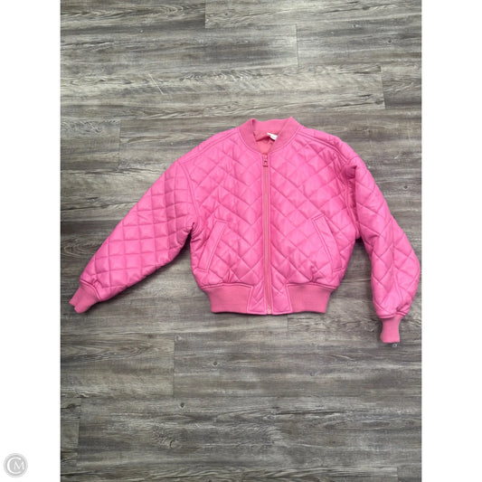 Coat Other By Good American In Pink, Size: 0