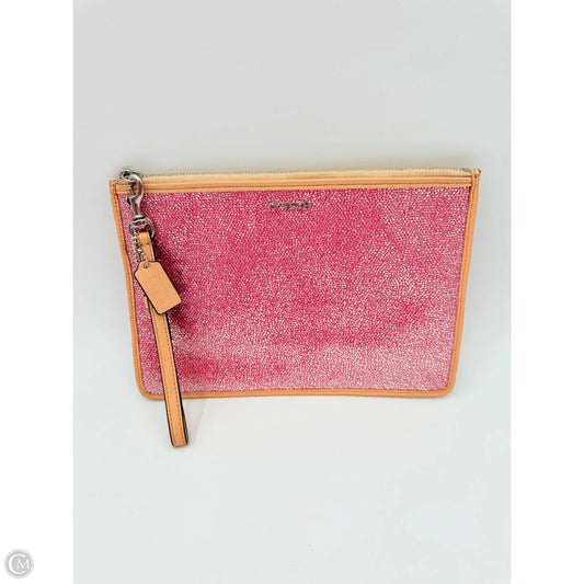 Wristlet Designer By Coach, Size: Large