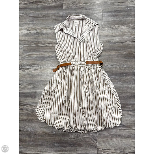 Dress Casual Short By Maeve In White, Size: Xs