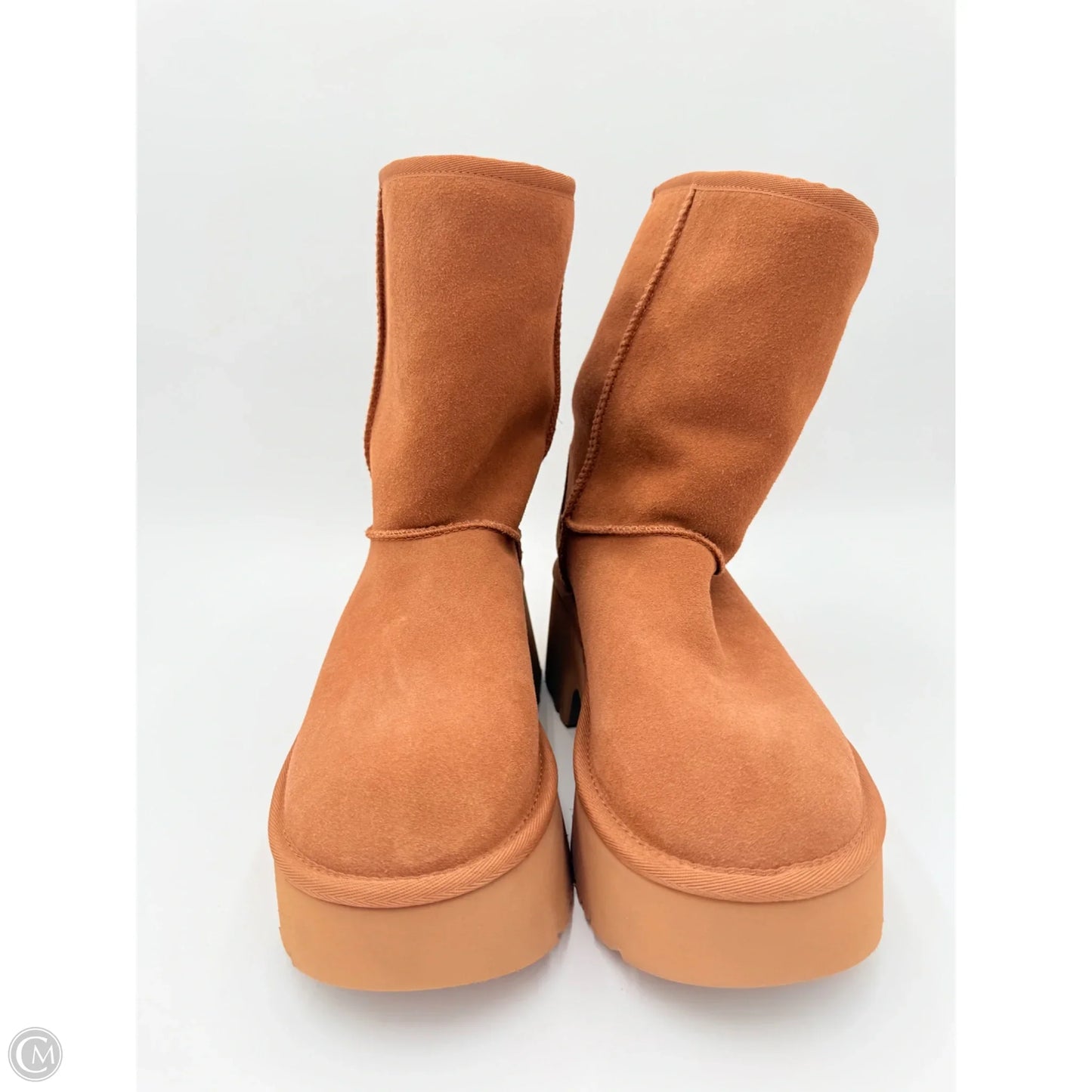 Boots Designer By Ugg In Tan, Size: 9