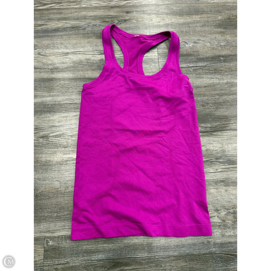 Athletic Tank Top By Lululemon In Purple, Size: 4