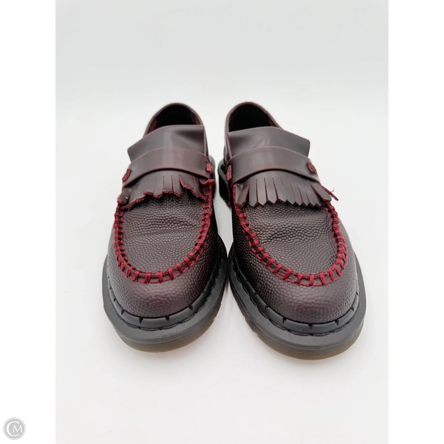 Shoes Flats By Dr Martens In Red, Size: 9