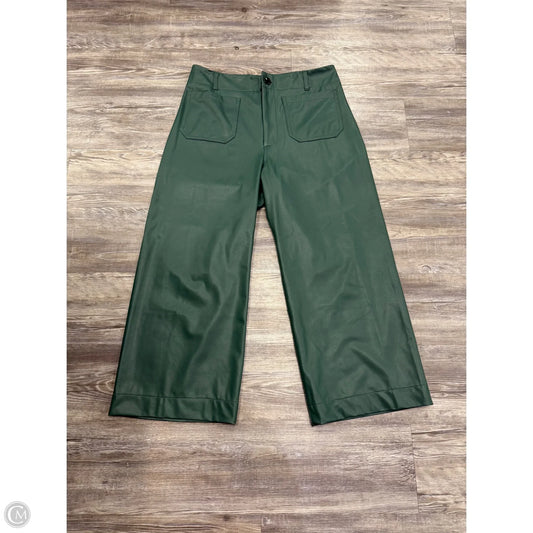 Pants Cropped By Maeve In Green, Size: 14