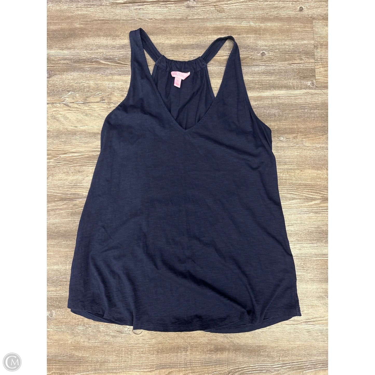 Tank Top Designer By Lilly Pulitzer In Navy, Size: M