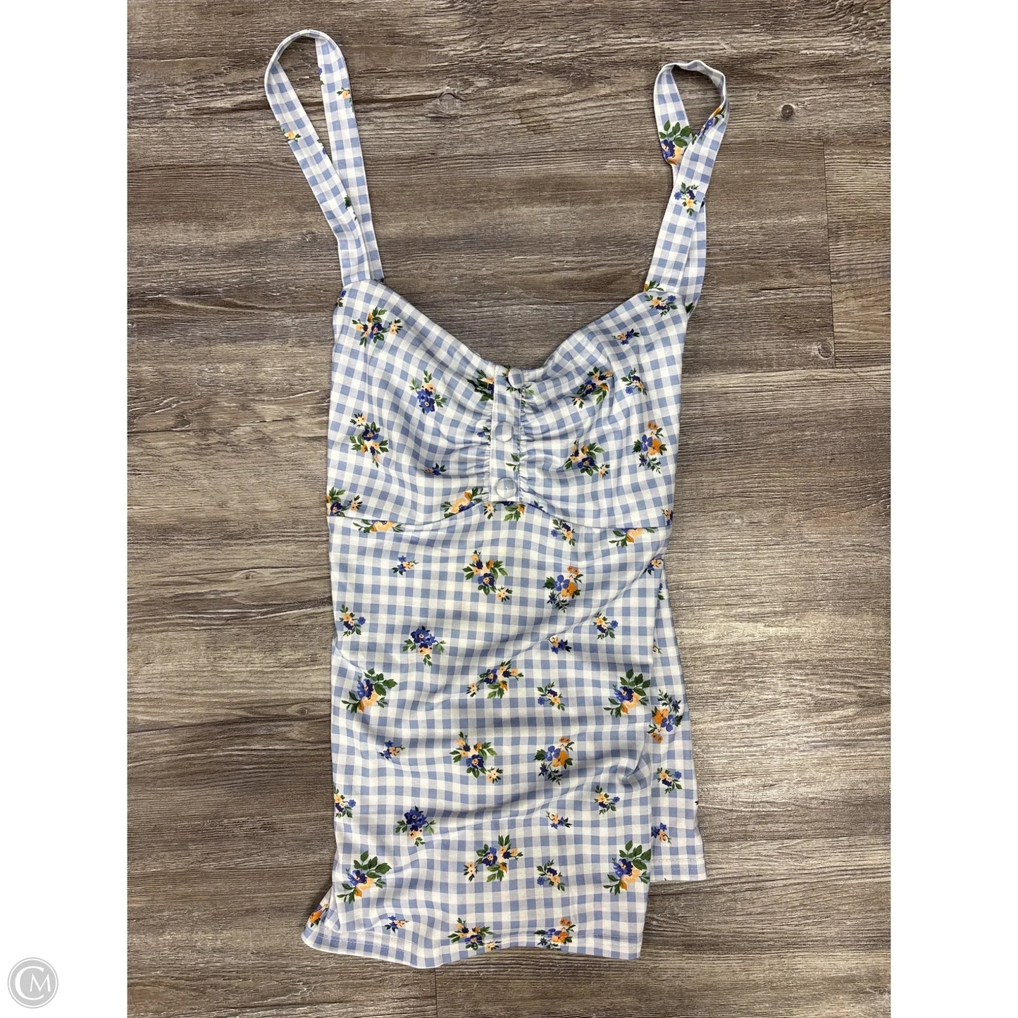 Top Sleeveless By Belle Poque In Blue, Size: 2x