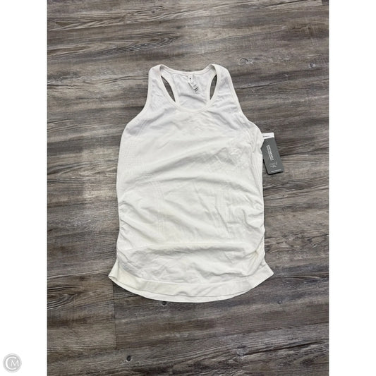 Athletic Tank Top By Athleta In White, Size: M