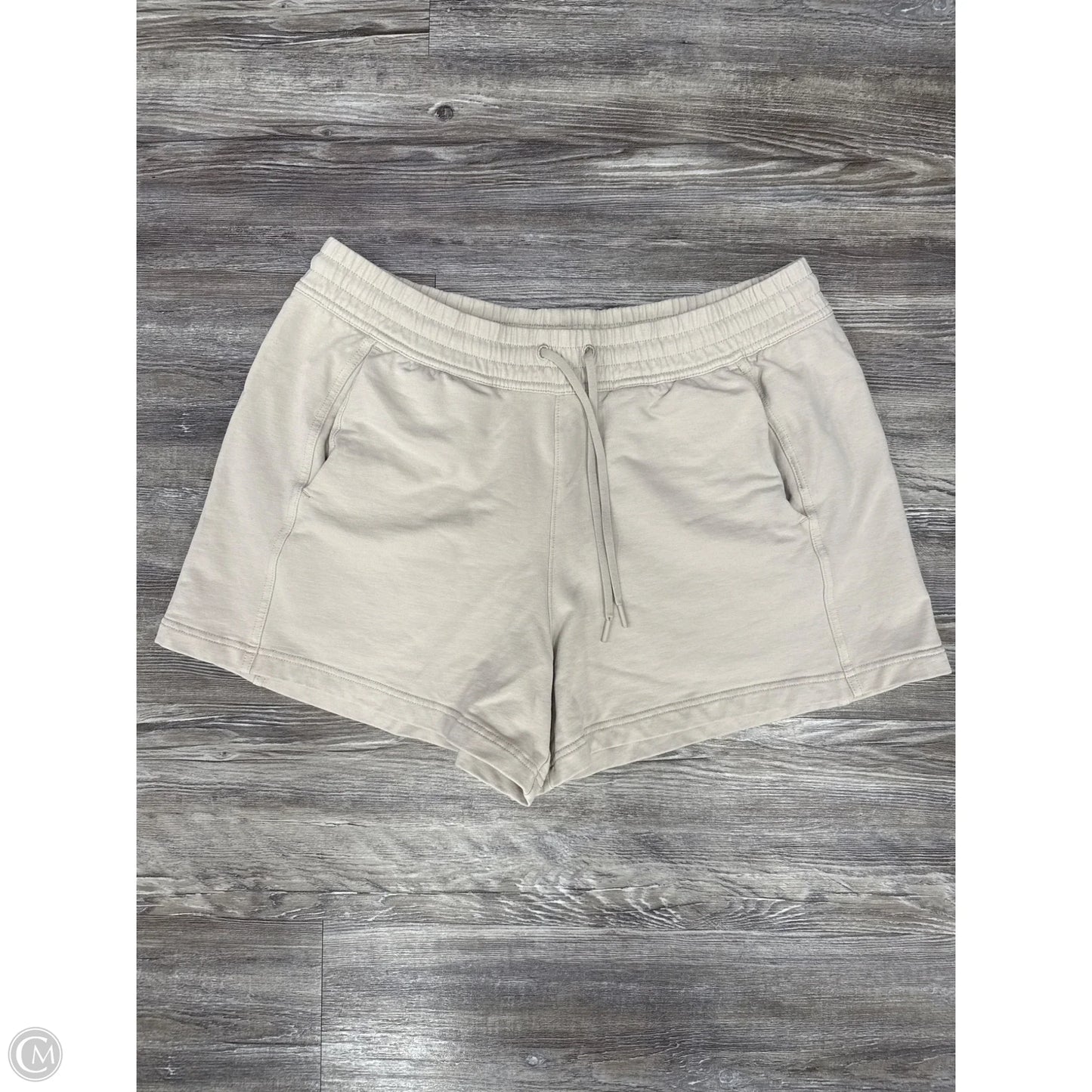 Athletic Shorts By Athleta In Tan, Size: L