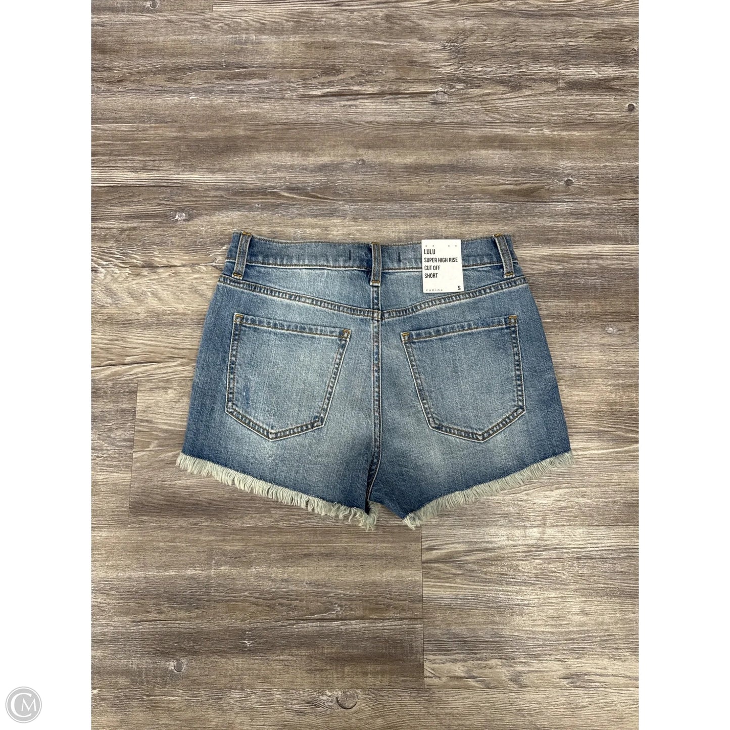 Shorts By Eunina In Blue Denim, Size: S
