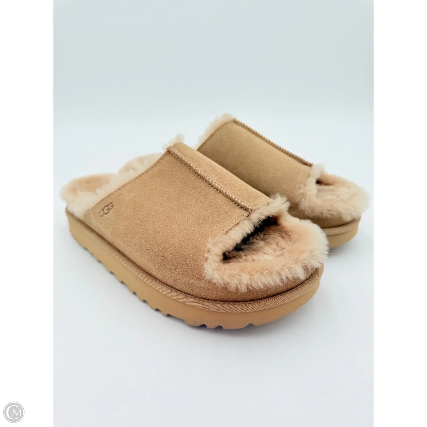 Sandals Designer By Ugg In Tan