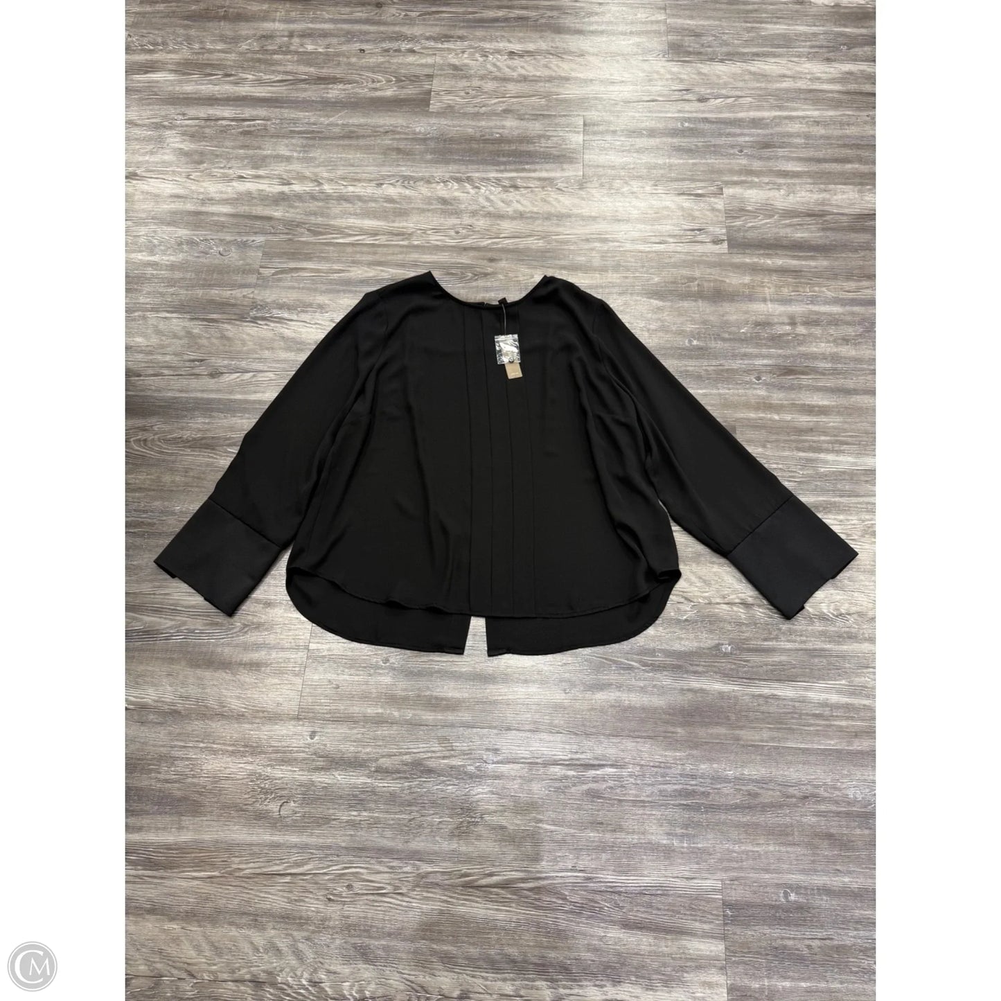 Top Long Sleeve By J. Crew In Black, Size: 2x
