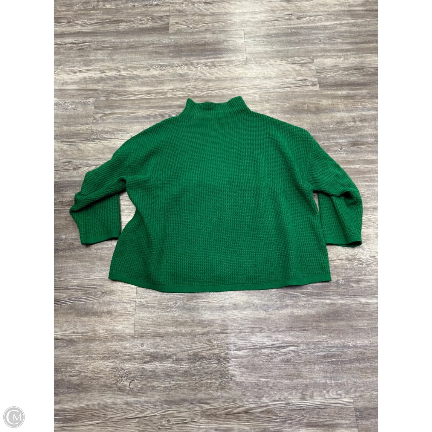 Sweater By J. Jill In Green, Size: 2x
