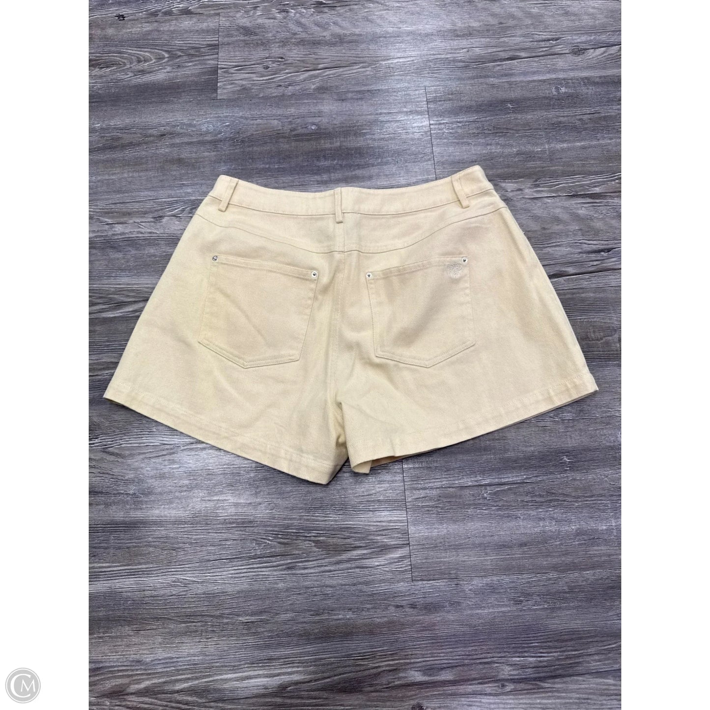 Shorts By Posse In Yellow Denim, Size: L