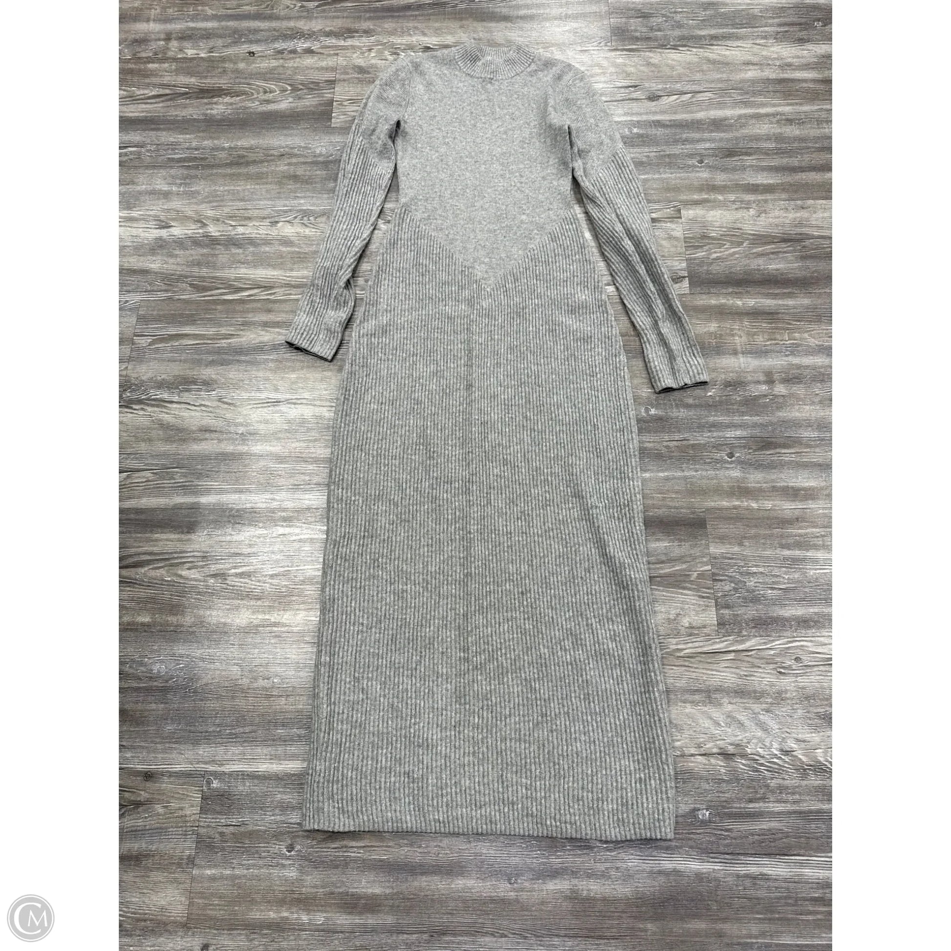 Dress Casual Maxi By Staud In Grey, Size: M