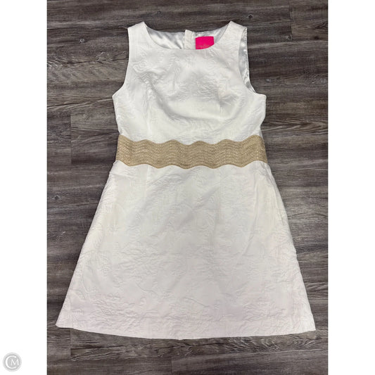 Dress Designer By Lilly Pulitzer In White, Size: 12