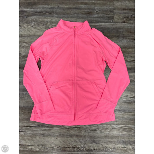 Jacket Designer By Lilly Pulitzer In Pink, Size: Xl