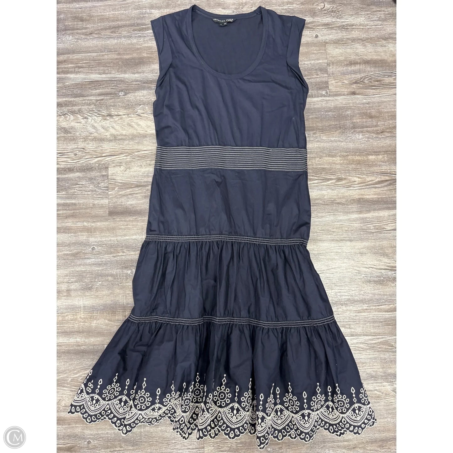 Dress Casual Maxi By Veronica Beard In Blue, Size: Xl