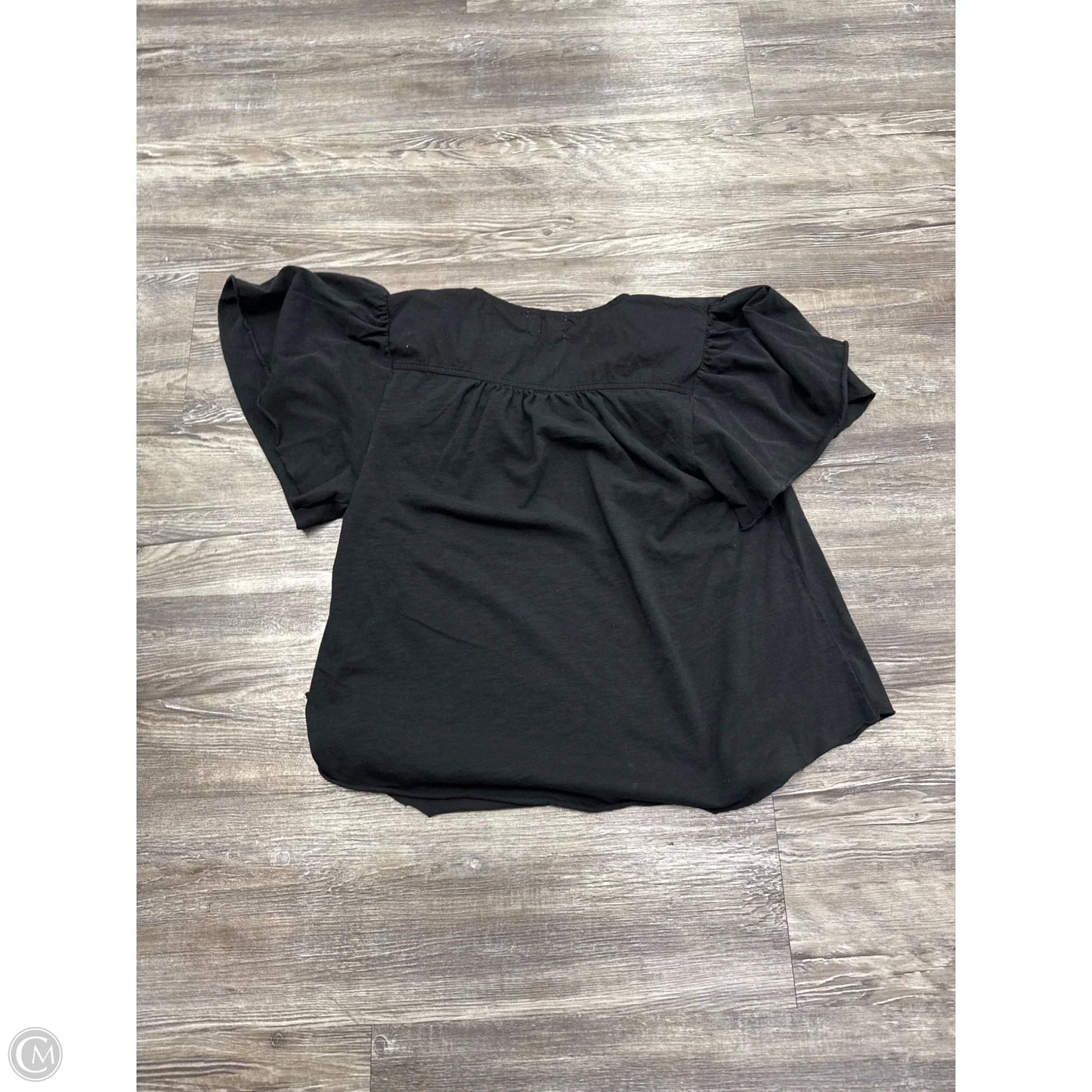 Top Short Sleeve By Nation Ltd In Black, Size: S