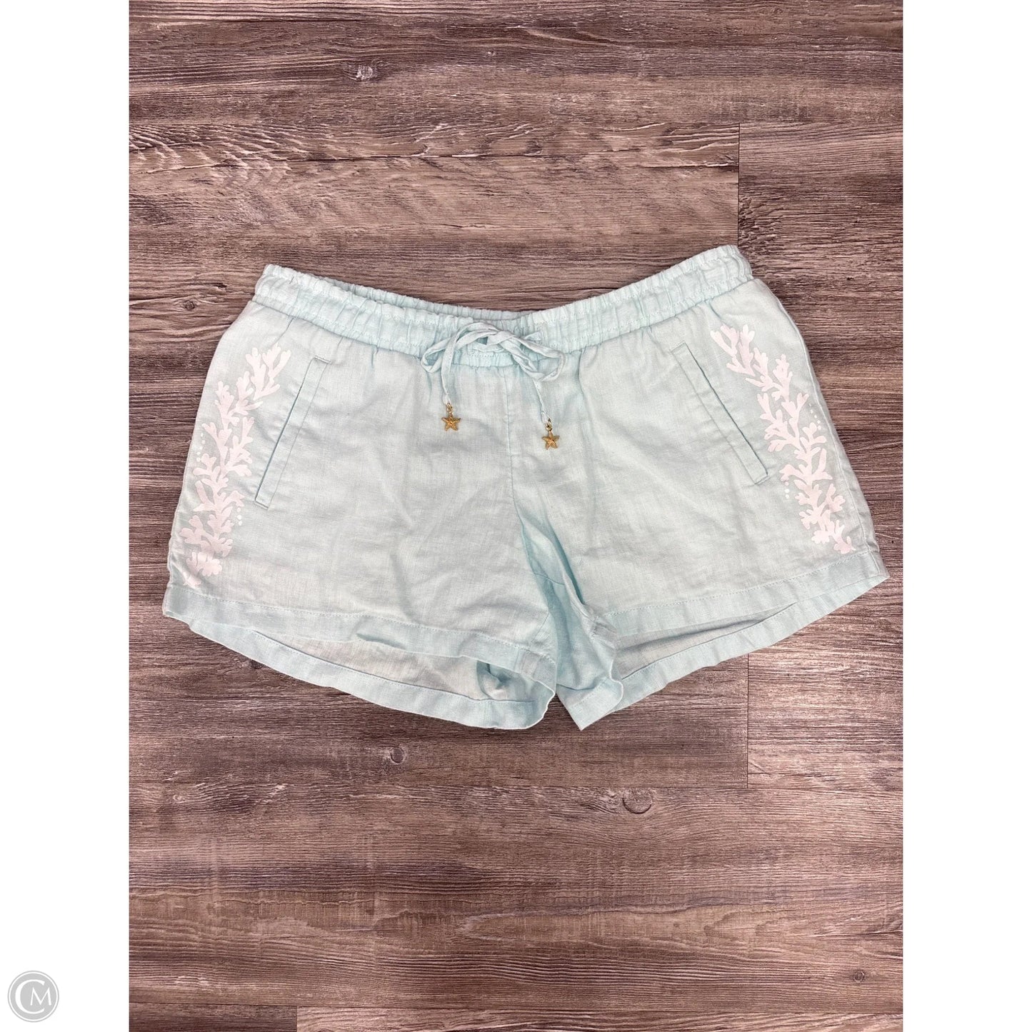 Shortalls Designer By Lilly Pulitzer In Blue, Size: M