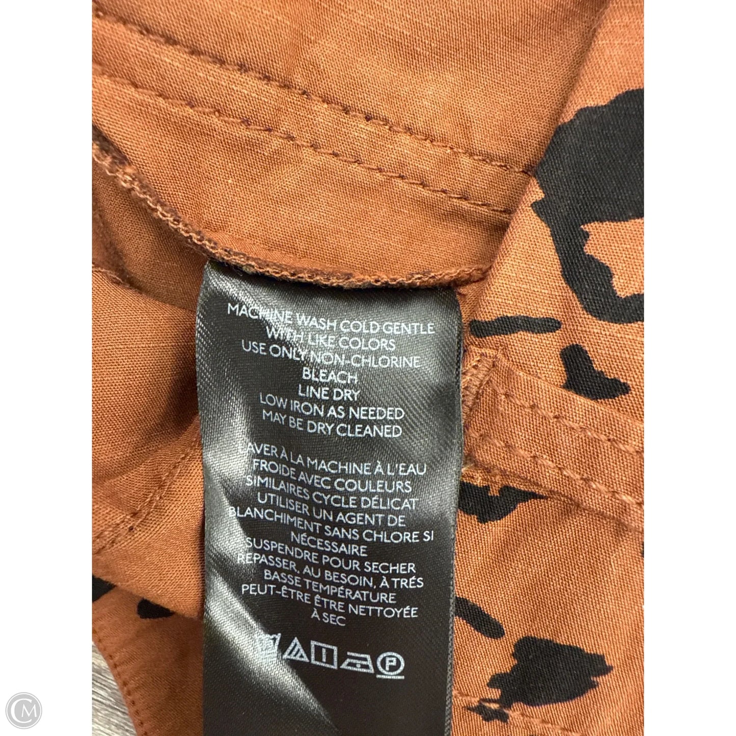 Pants Cropped By Maeve In Brown, Size: 4