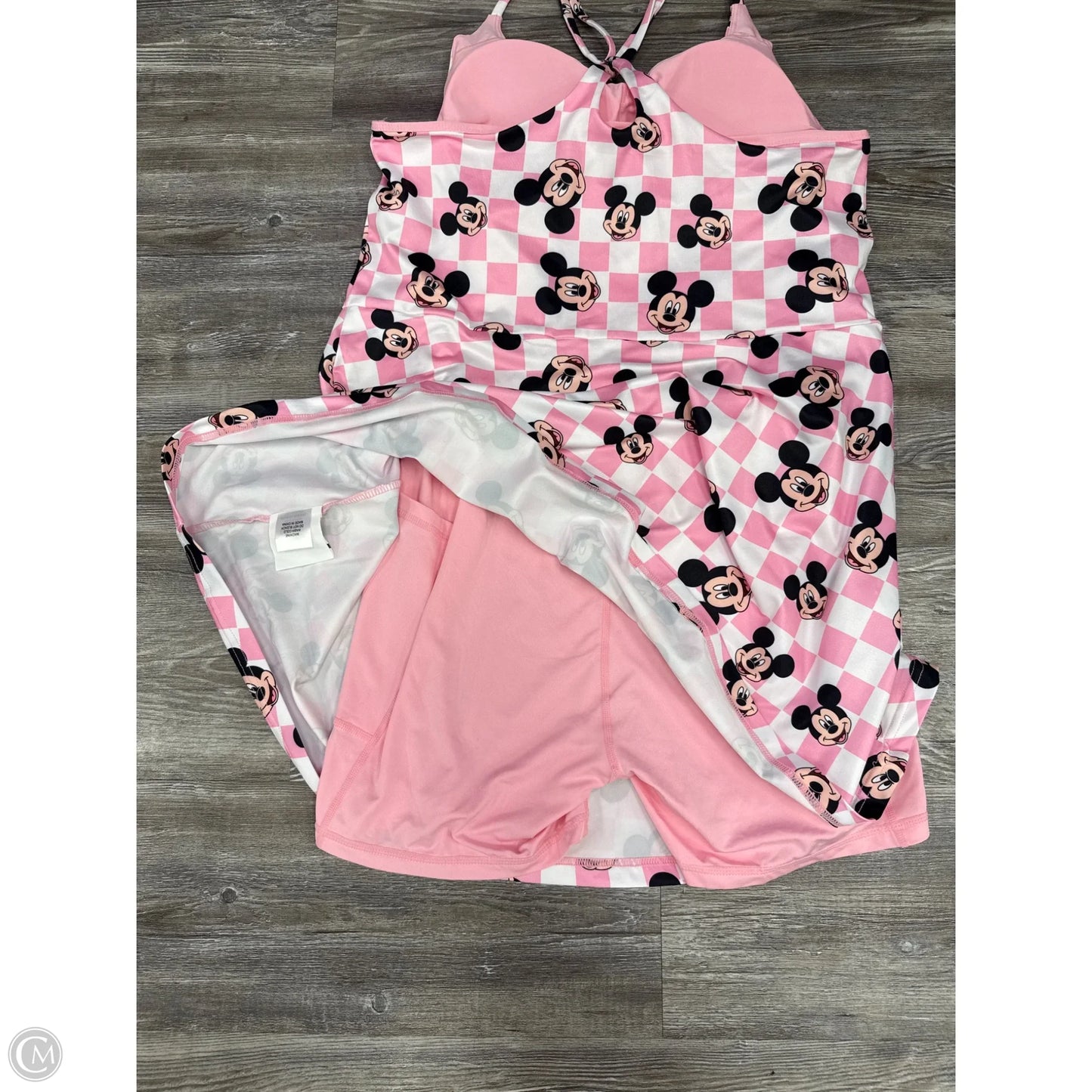 Dress Casual Short By Clothes Mentor In Pink, Size: 2x