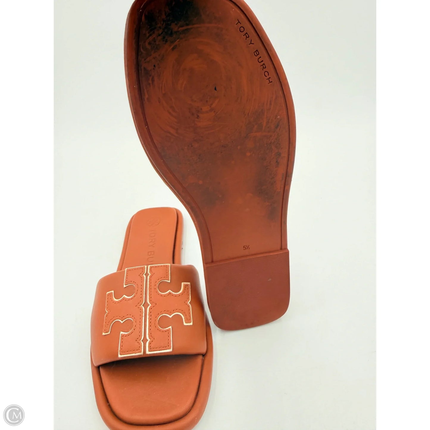 Sandals Designer By Tory Burch In Brown, Size: 5.5