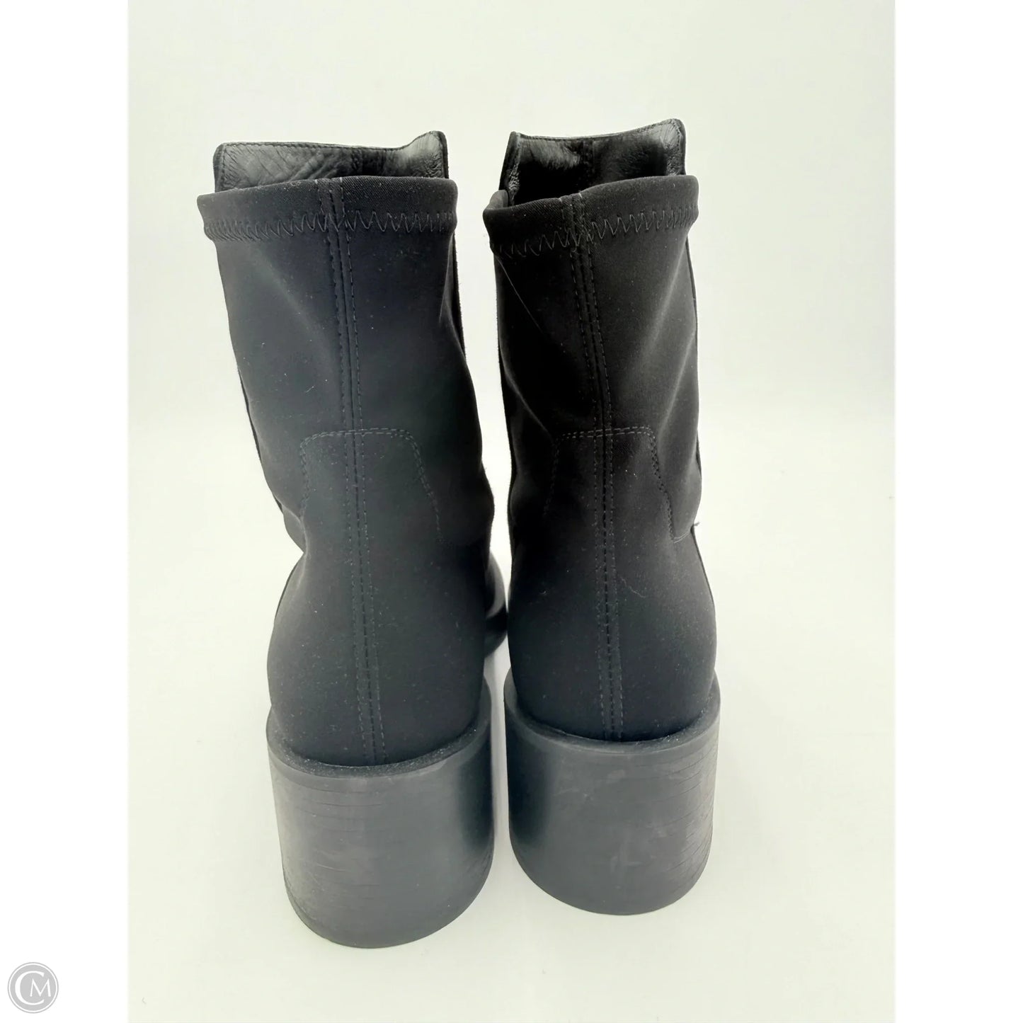 Boots Designer By Stuart Weitzman In Black, Size: 6.5