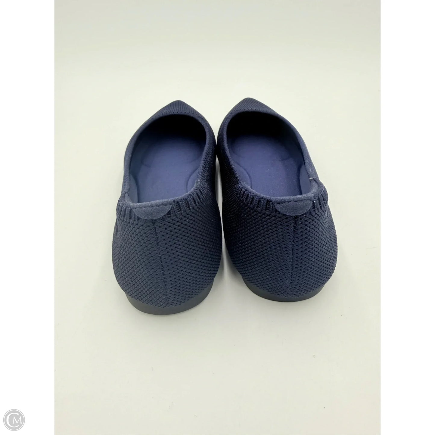 Shoes Flats By Vivaia In Navy, Size: 5.5