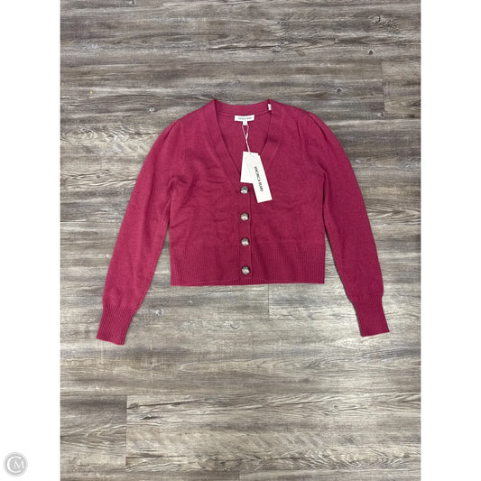 Sweater Cardigan By Veronica Beard In Pink, Size: S