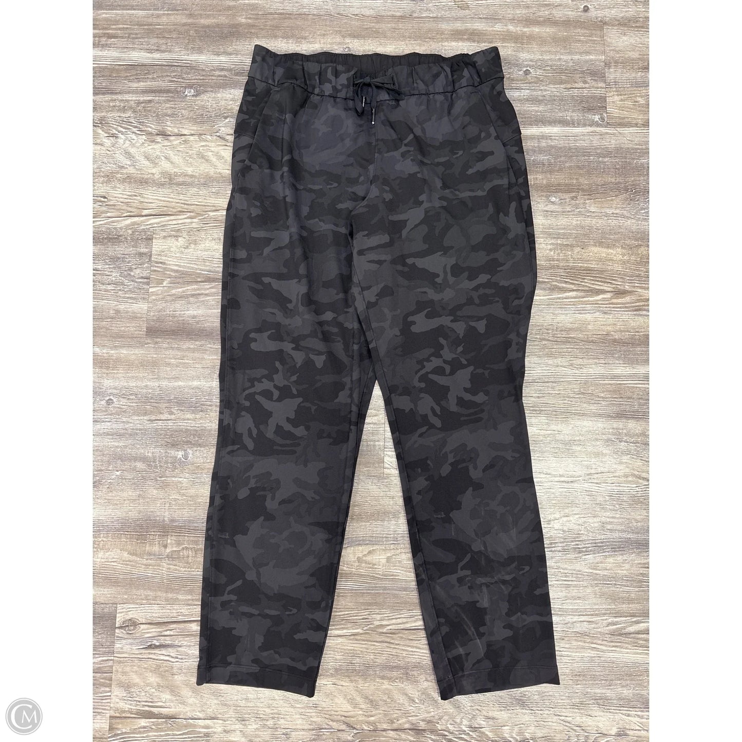 Athletic Pants By Lululemon In Camouflage Print, Size: 8
