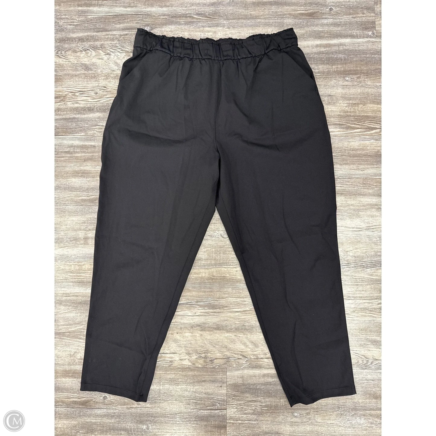Athletic Pants By Lululemon In Black, Size: 16