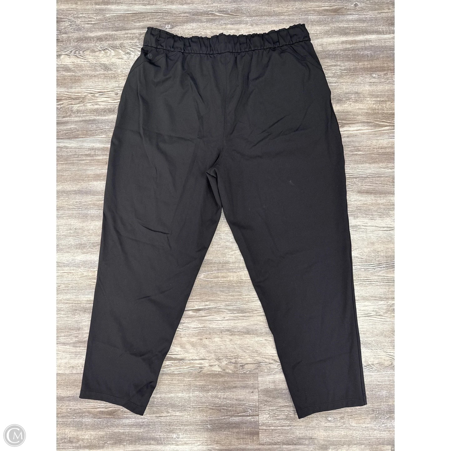 Athletic Pants By Lululemon In Black, Size: 16