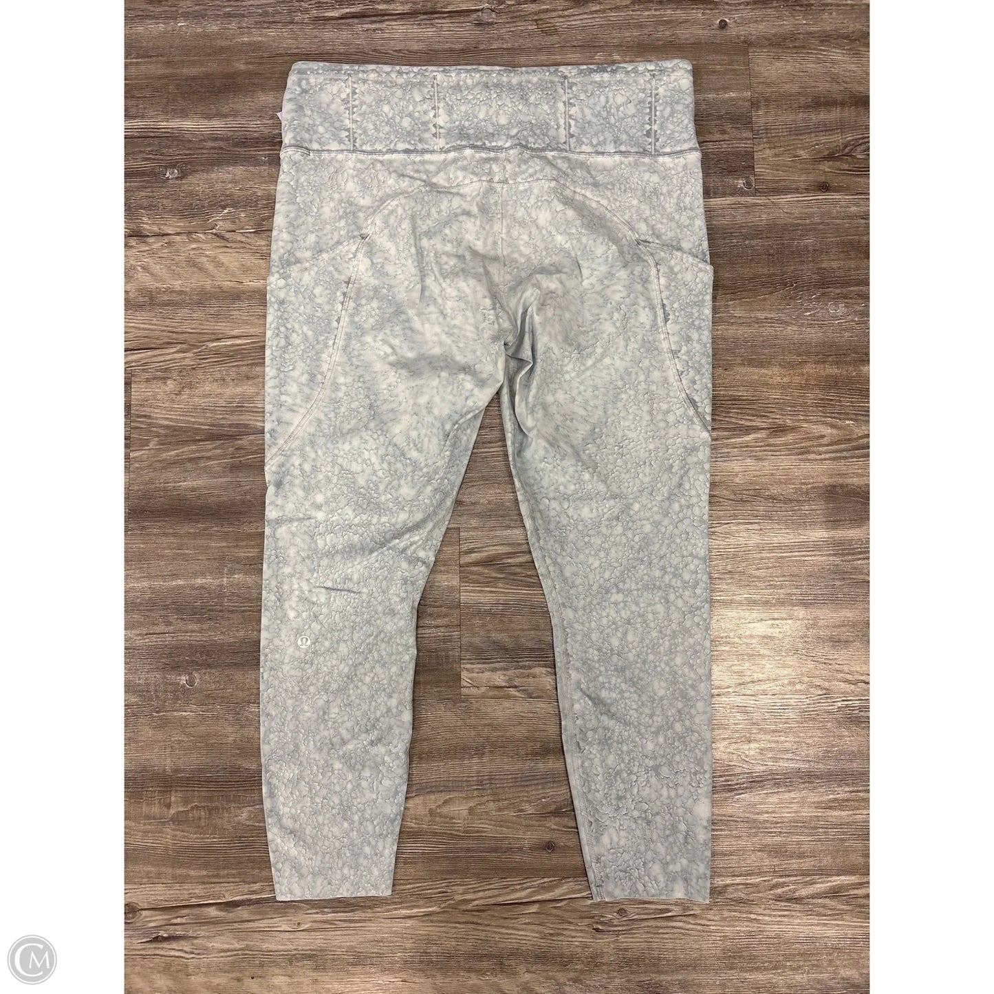 Athletic Leggings By Lululemon In Blue, Size: 16