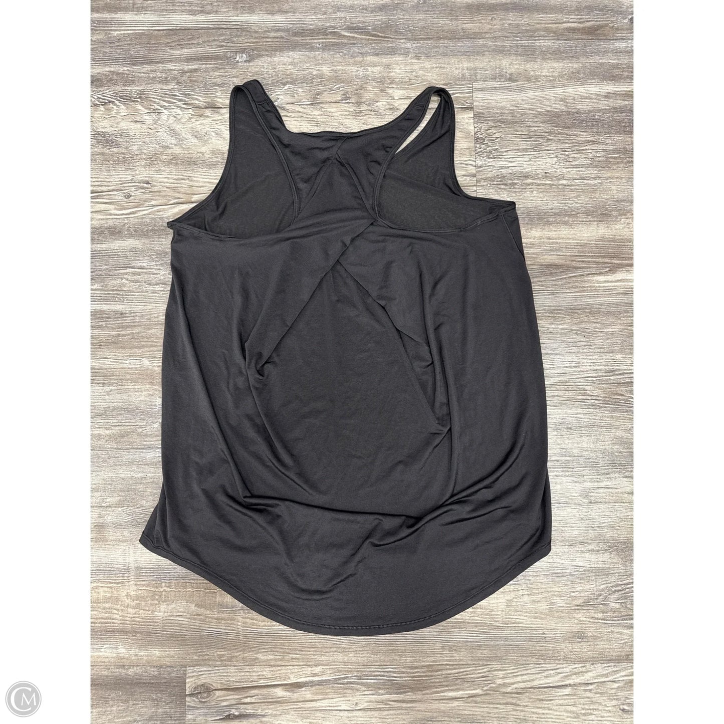 Athletic Tank Top By Lululemon In Black, Size: Xl