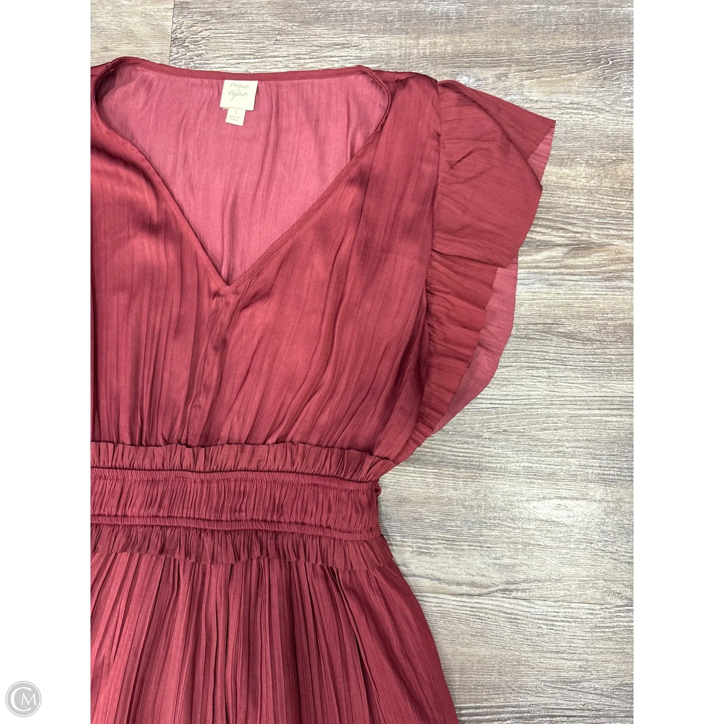 Dress Casual Short By Roan + Ryan In Red, Size: S